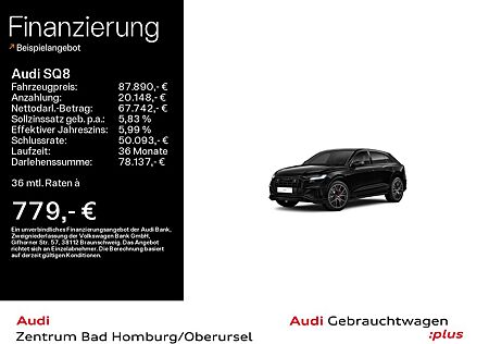 Audi SQ8 4.0 TFSI competition plus*Navi*Matrix*Alu*B&