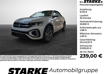 VW T-Roc Volkswagen Cabriolet 1.5 TSI DSG R-Line LED PDC LM T