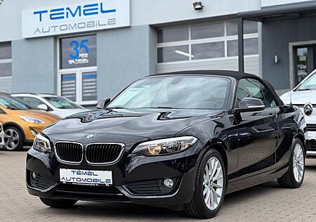 BMW 218 i Advantage Cabrio**8xFACH*NAVI*SHZ*PDC**