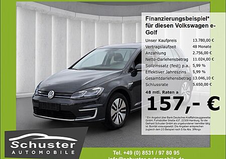 VW Golf Volkswagen e- *136PS LED Navi PDCv+h heizb.Frontsch Alu
