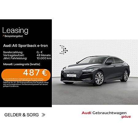 Audi A6 e-tron leasen