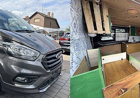 Ford Transit Custom lang Camper Leder el.Sitze Kamera