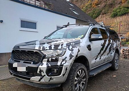 Ford Ranger Wildtrak Ausziehbare Ladefläche Hardtop