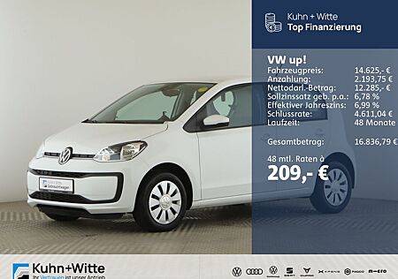 VW Up Volkswagen ! 1.0 MPI move ! *LED*RFK*Klima*Radio*
