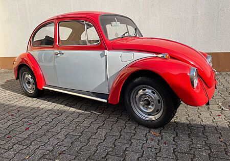VW Käfer Volkswagen 1200 - Klassiker in Rot & Weiß