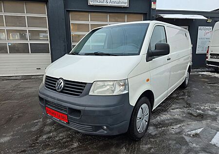 VW T5 Transporter Volkswagen T5 Kasten lang Klima*AHK*Sitzh.*Flügelt.*Tüv NEU