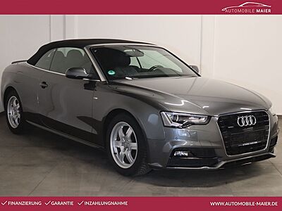 Audi A5 Cabrio 2.0 TDI qu. S line-Xenon-Navi-SHZ-DSP-