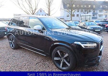 Volvo XC 90 R Design AWD,Mod:2018,Scheckheft,Vollaust