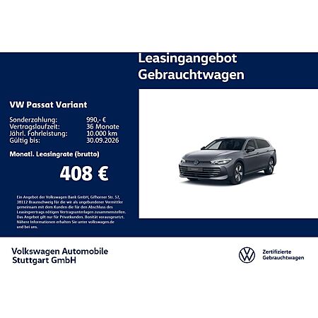 VW Passat Variant leasen
