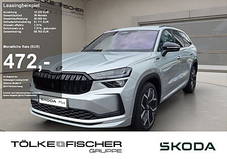 Skoda Kodiaq gebraucht kaufen Skoda Kodiaq Sportline iV Navi DCC Pano AHK eHeck