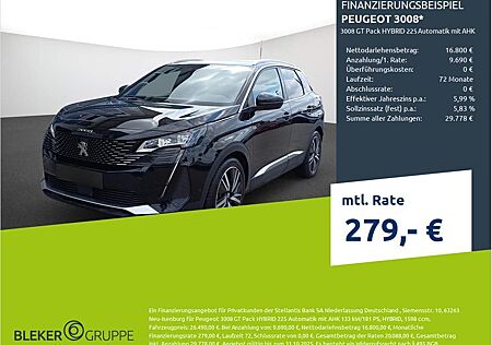 Peugeot 3008 GT Pack HYBRID 225 Automatik mit AHK