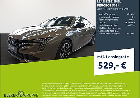 Peugeot 508 Allure Plug-In Hybrid 180 e-EAT8