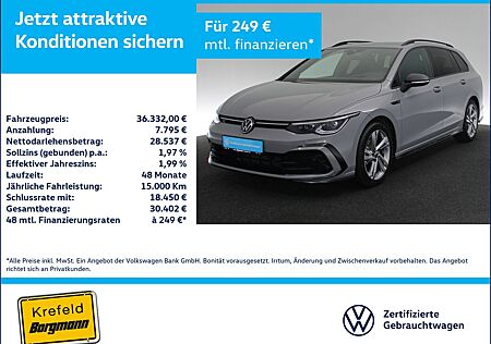 VW Golf Volkswagen VIII 1.5 eTSI R-Line PANO LED HUD ACC NAVI