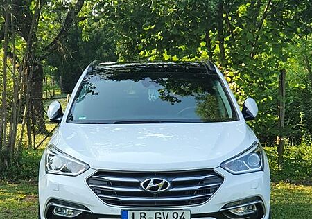 Hyundai Santa Fe blue 2.2 CRDi Premium 4WD Automatik...