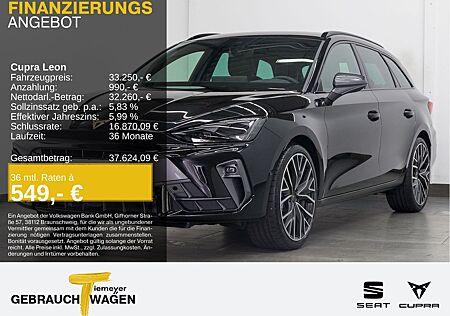 Cupra Leon Sportstourer 1.5 TSI DSG LM19 DCC NAVI KAME