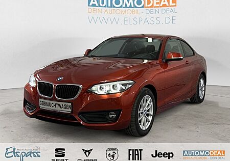 BMW 218 Advantage Coupe NAV LED SITZ.HZG TEMPOMAT AL