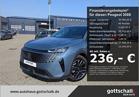 Peugeot 3008 Neuer Allure HYBRID 136 e-DSC6 Navi Leder L