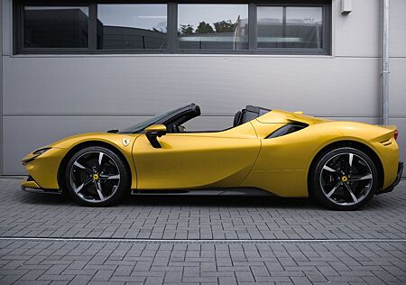 Ferrari SF90 Spider-Giallo Montecarlo-Carbon-Lift-360´´