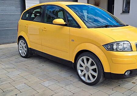 Audi A2 1.4TDI, Sammlerstück! Imolagelb, 90PS