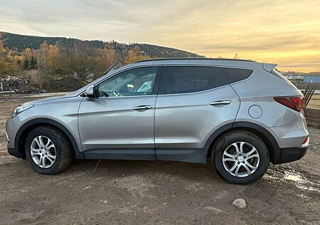 Hyundai Santa Fe blue 2.2 CRDi Premium 4WD Automatik...