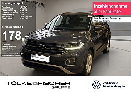 VW T-Cross Volkswagen 1.0 TSI Style DynLicht SHZ LM LED Navi