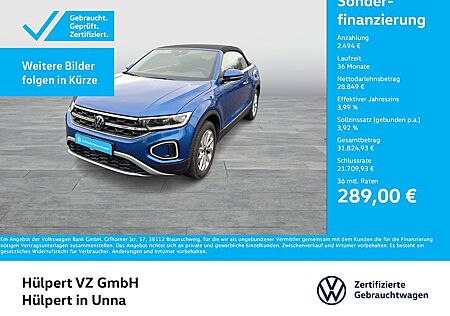 VW T-Roc Volkswagen Cabriolet 1.5 STYLE CAM ACC LM17 NAVI
