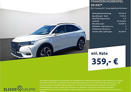 DS Automobiles DS7 Crossback DS7 DS 7 Crossback E-Tense Hybrid 4x4 Performan