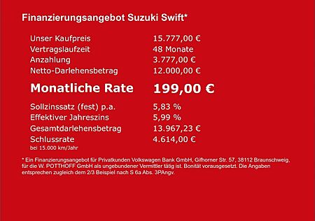 Suzuki Swift 1.2 Dualjet COMFORT NAVI KAMERA LED SITZHZ