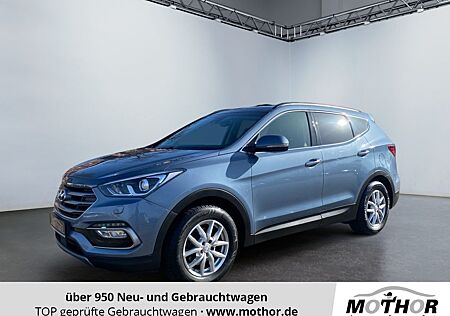 Hyundai Santa Fe blue Premium 4WD TEMP PDC SHZ SpurW
