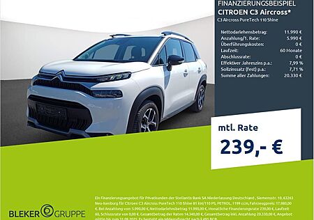 Citroën C3 Aircross PureTech 110 Shine