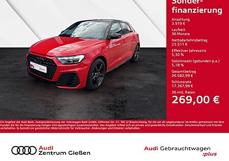 Audi A1 Sportback 30 TFSI S-tronic S line Black LED s