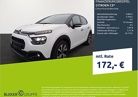 Citroën C3 PureTech 83 Shine Pack