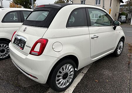 Fiat 500C Navi Licht+Regensensor Nebel schwar Verdeck