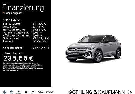 VW T-Roc Volkswagen R-Line 1.5 TSI DSG*NAVI*AHK*KAM*SHZ*17Zoll