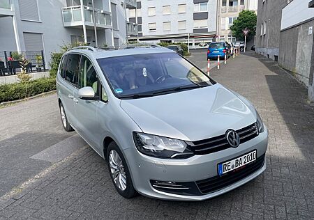VW Sharan Volkswagen 2.0 TDI DSG BlueMotion Highline VOLL