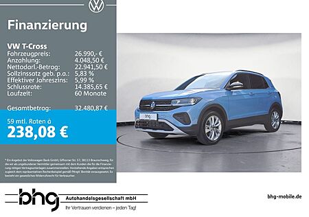 VW T-Cross Volkswagen 1.0 TSI Life