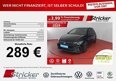 VW Golf Volkswagen GTI Black Style 2.0TSI DSG 289,-ohne Anzahl
