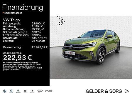 VW Taigo Volkswagen Style 1.0 TSI Matrix*AHK*Digital*Pano*DAB+