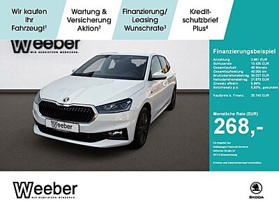 Skoda FABIA 1.0 TSI DSG Tour AHK LED Kamera PDC LM