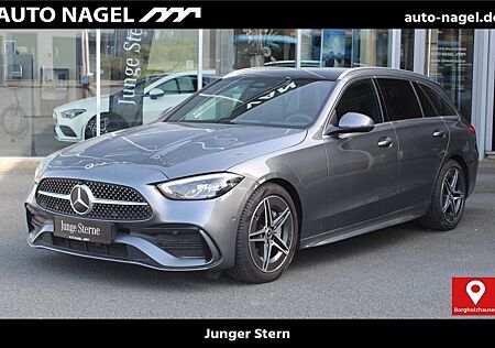 Mercedes-Benz C 300 T 4M AMG PANO+360°-KAMERA+LED+NAVI+TOTWIN+