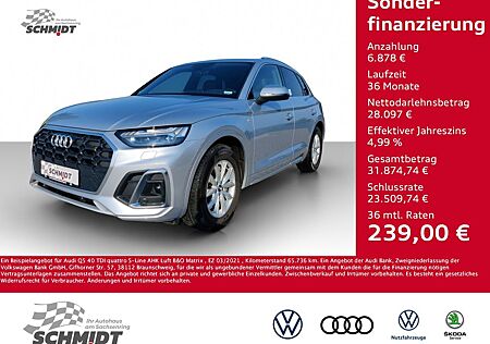 Audi Q5 40 TDI quattro S-Line AHK Luft B&O Matrix