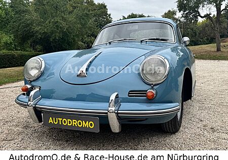 Porsche 356 B Coupe Super 90 mit 95 PS Aetnablau