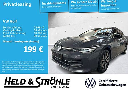 VW Golf Volkswagen Var. GOAL 1.5 eTSI DSG LED+ SFW AHK 360°