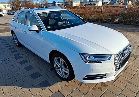 Audi A4 2.0 TFSI Ultra Sport Avant weiß