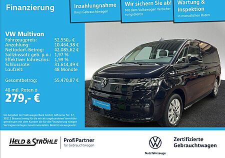 VW T7 Multivan gebraucht kaufen VW T7 Multivan Volkswagen Life 2.0 TDI DSG Lang LEDER AHK KAM