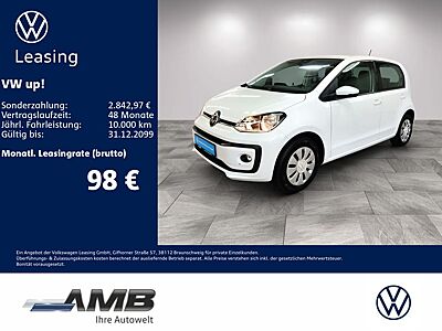 Volkswagen up! 1.0 Navi/Sitzheizung/Klima/4Türen
