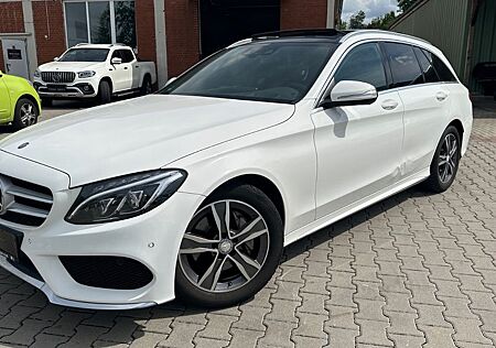 Mercedes-Benz C 220 T AMG Line+#Pano Head Up Lane-Assist