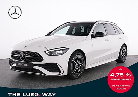 Mercedes-Benz C 180 T AMG+MBUX+LED+Night+EHeck+Leder+Amb+360°+