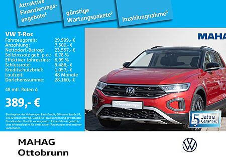 VW T-Roc Volkswagen 2.0 TDI GOAL LED Navi AHK ACC AppConnect D