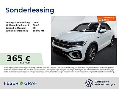 Volkswagen T-Roc Cabrio R-Line 1.5 TSI DSG Navi AHK LED SiH